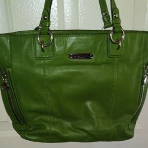 Coach Green Handbag